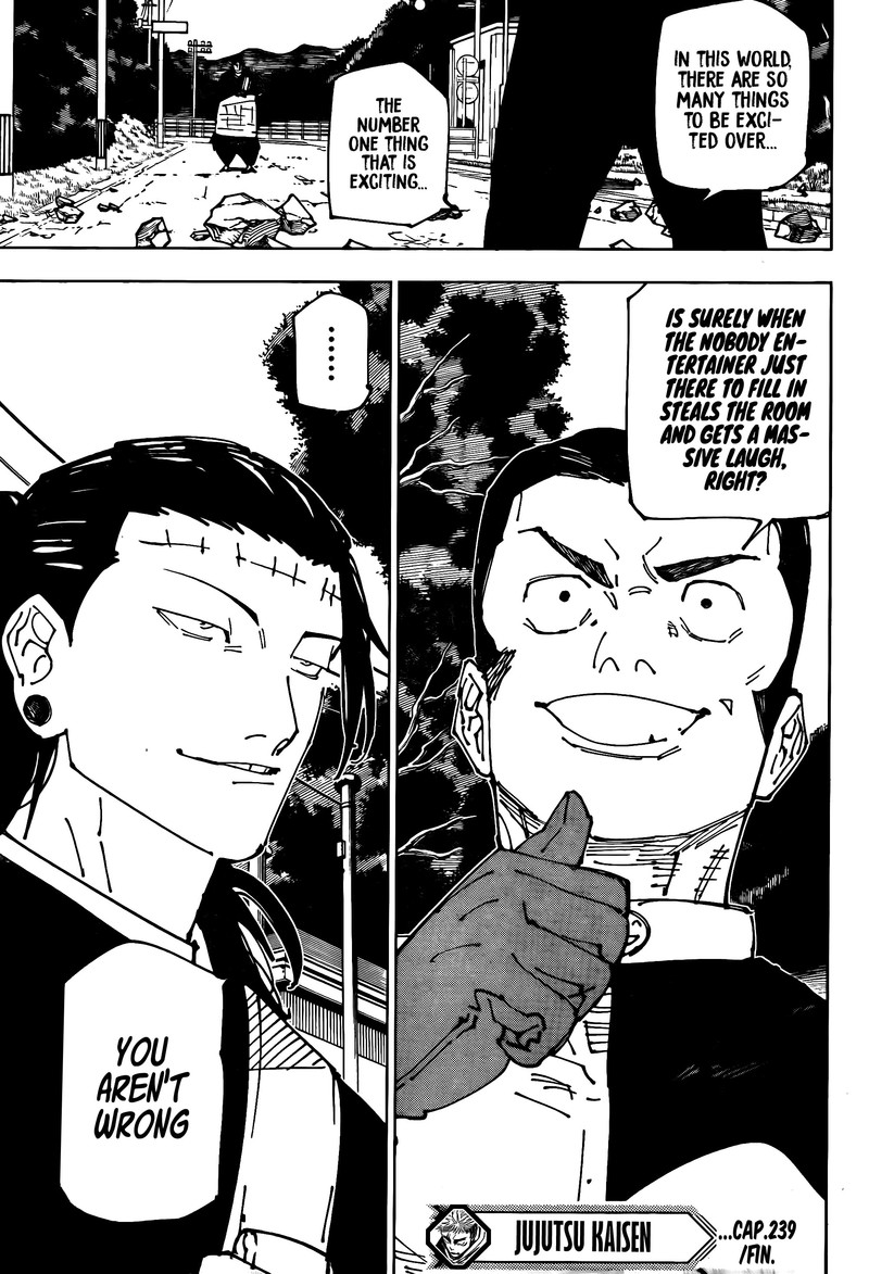 Jujutsu Kaisen Chapter 239 image 19